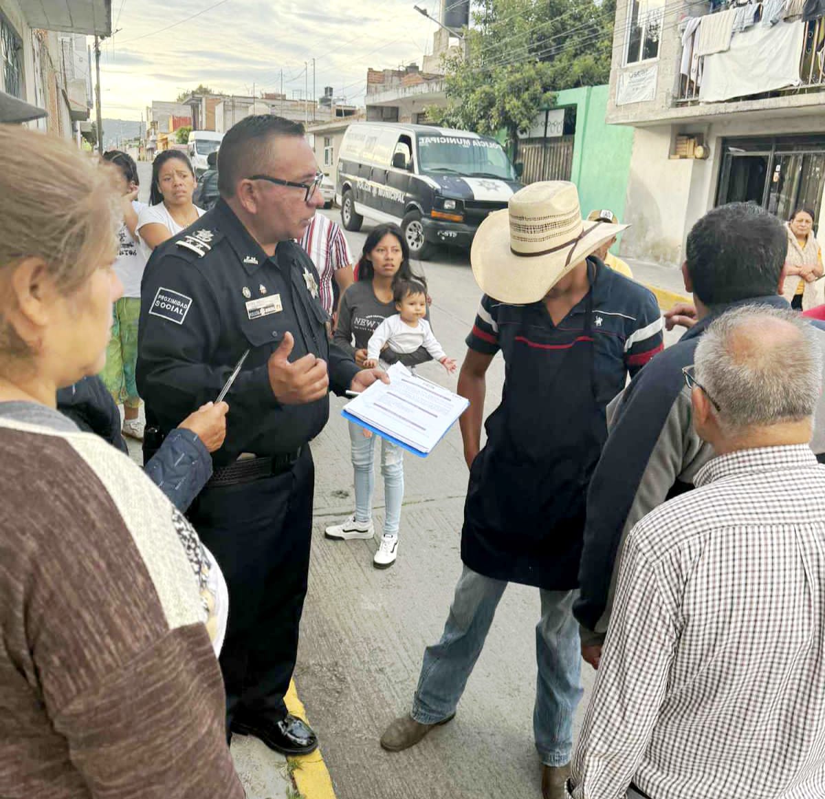 Proximidad Social de Chiautempan fortalece comités vecinales en Colonia Industrial